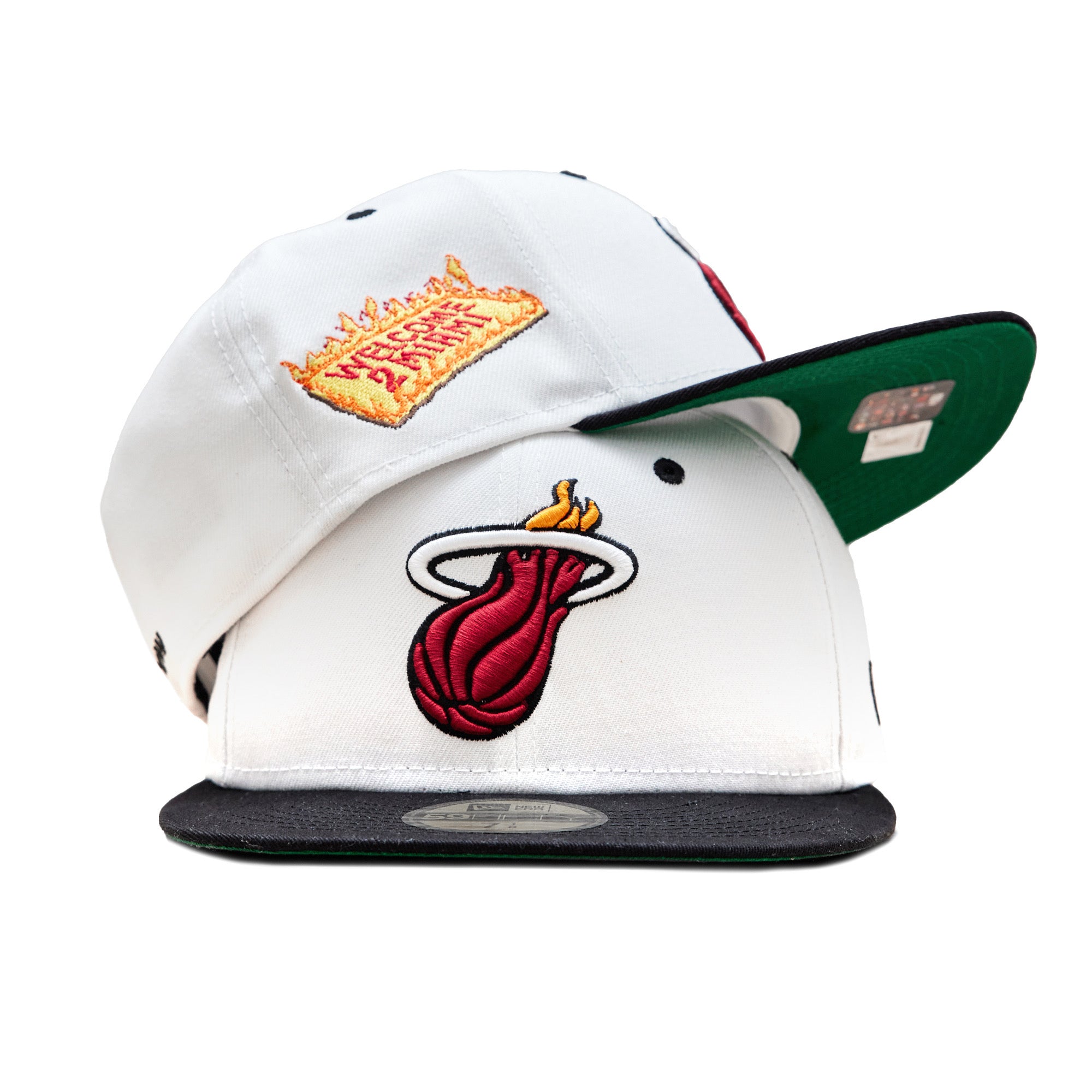 Miami Heat x Andrew "Welcome 2 Miami" New Era 59FIFTY Cap - White Hot