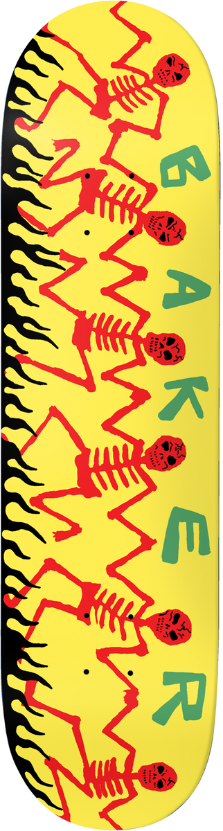 Baker Skateboards - JUSTIN “FIGGY” FIGUEROA DANCING SKELLIES 8.5