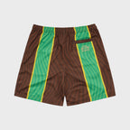 Campeones Futbol Shorts - Green/Brown