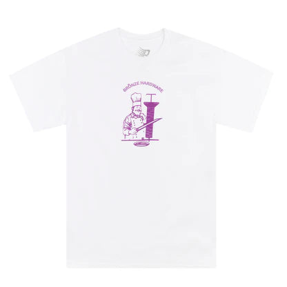 Bronze 56K - Kebab Shawarma Tee - White