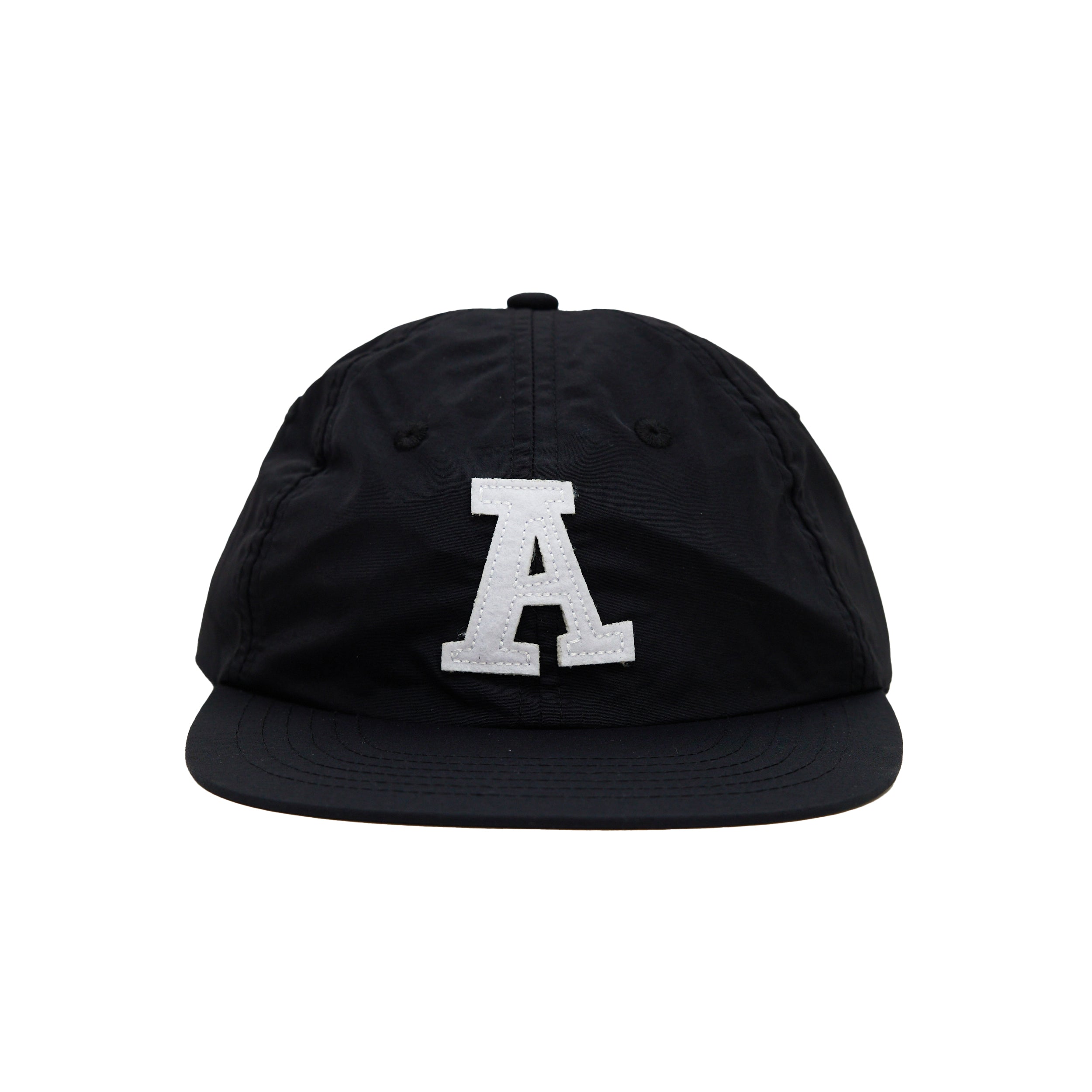 Nylon “A” Hat - Black