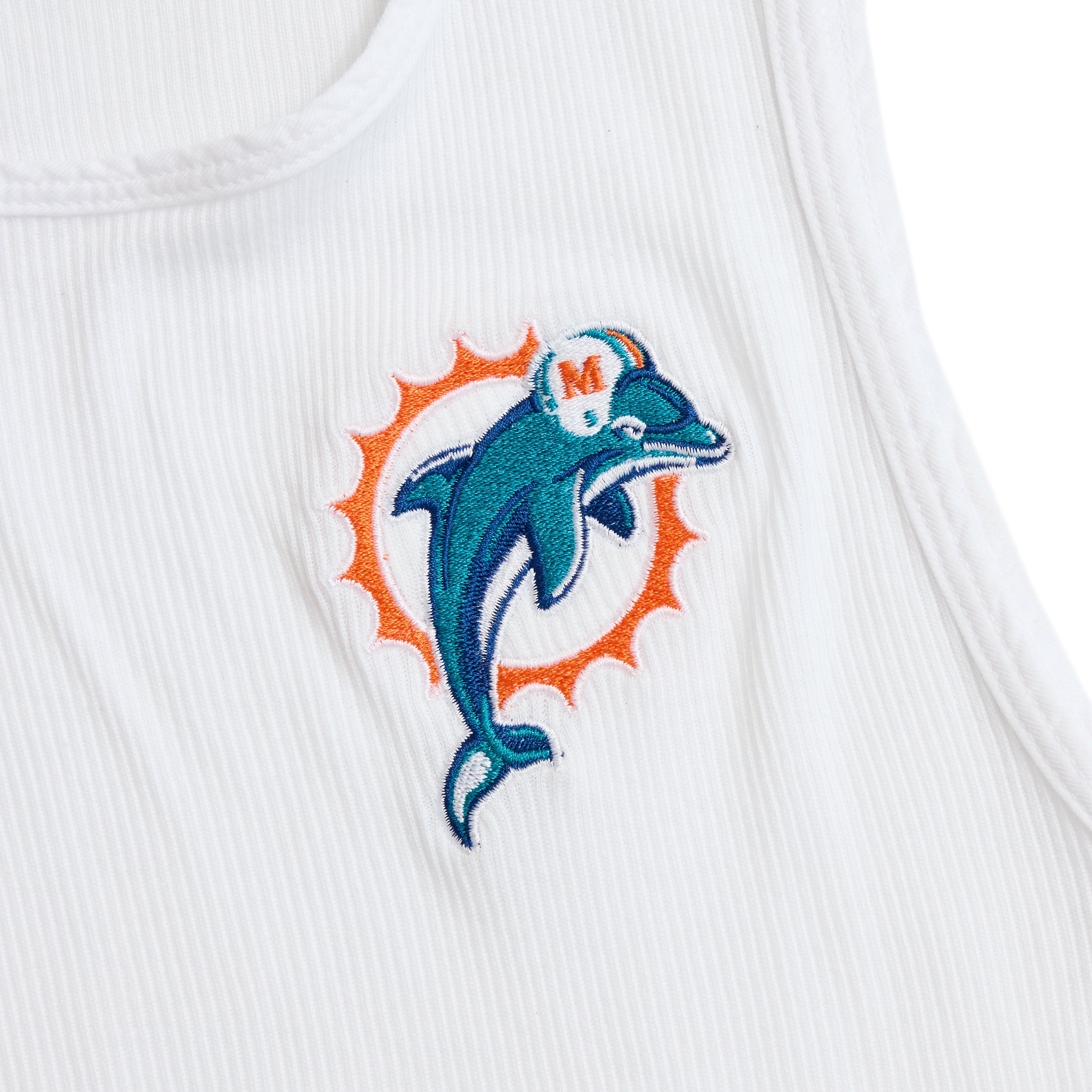 Andrew x Miami Dolphins Classic Tank - White