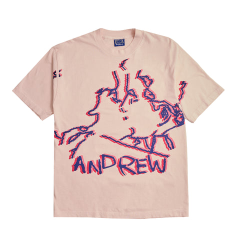 Make Out Tee - Light Pink