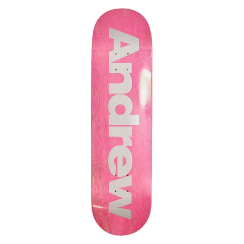 Metallic Silver Logo Deck -8.38"