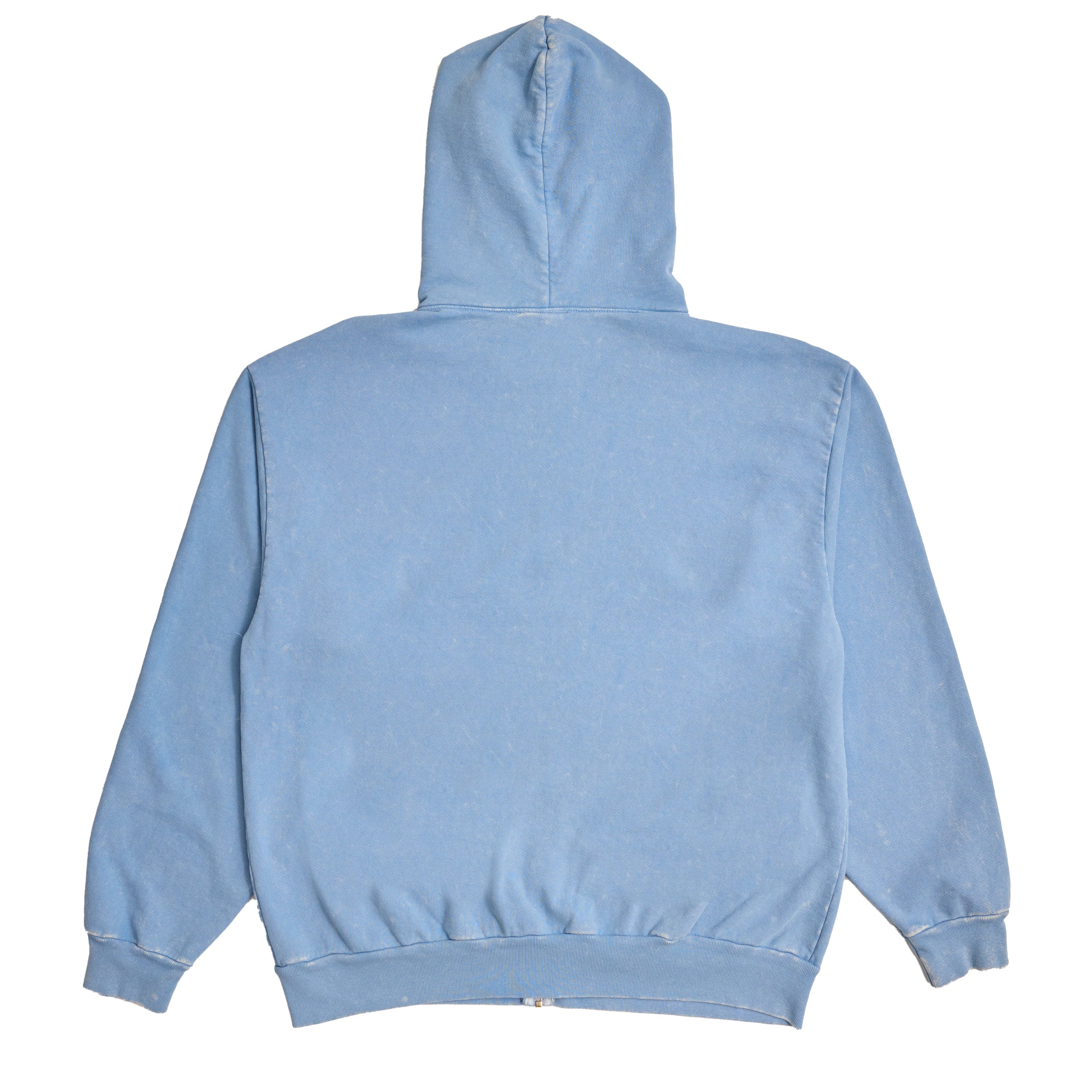 Mineral Wash Hoodie - Baby Blue
