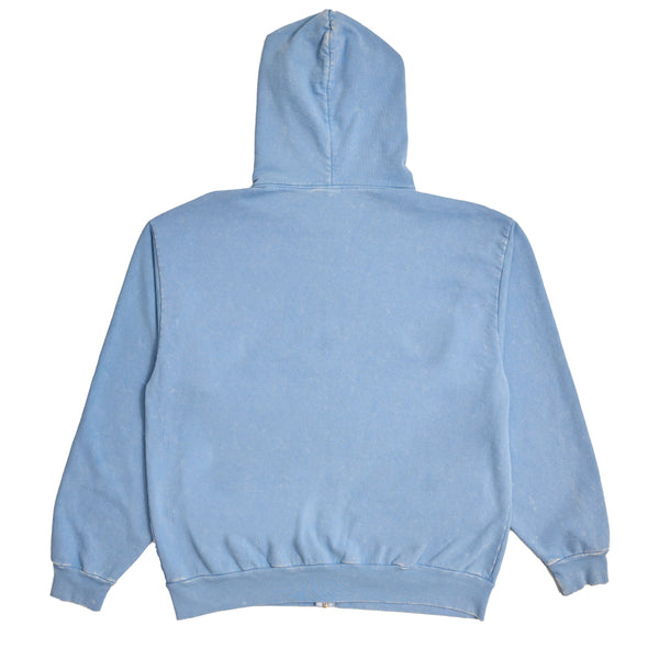 Mineral Wash Hoodie - Baby Blue
