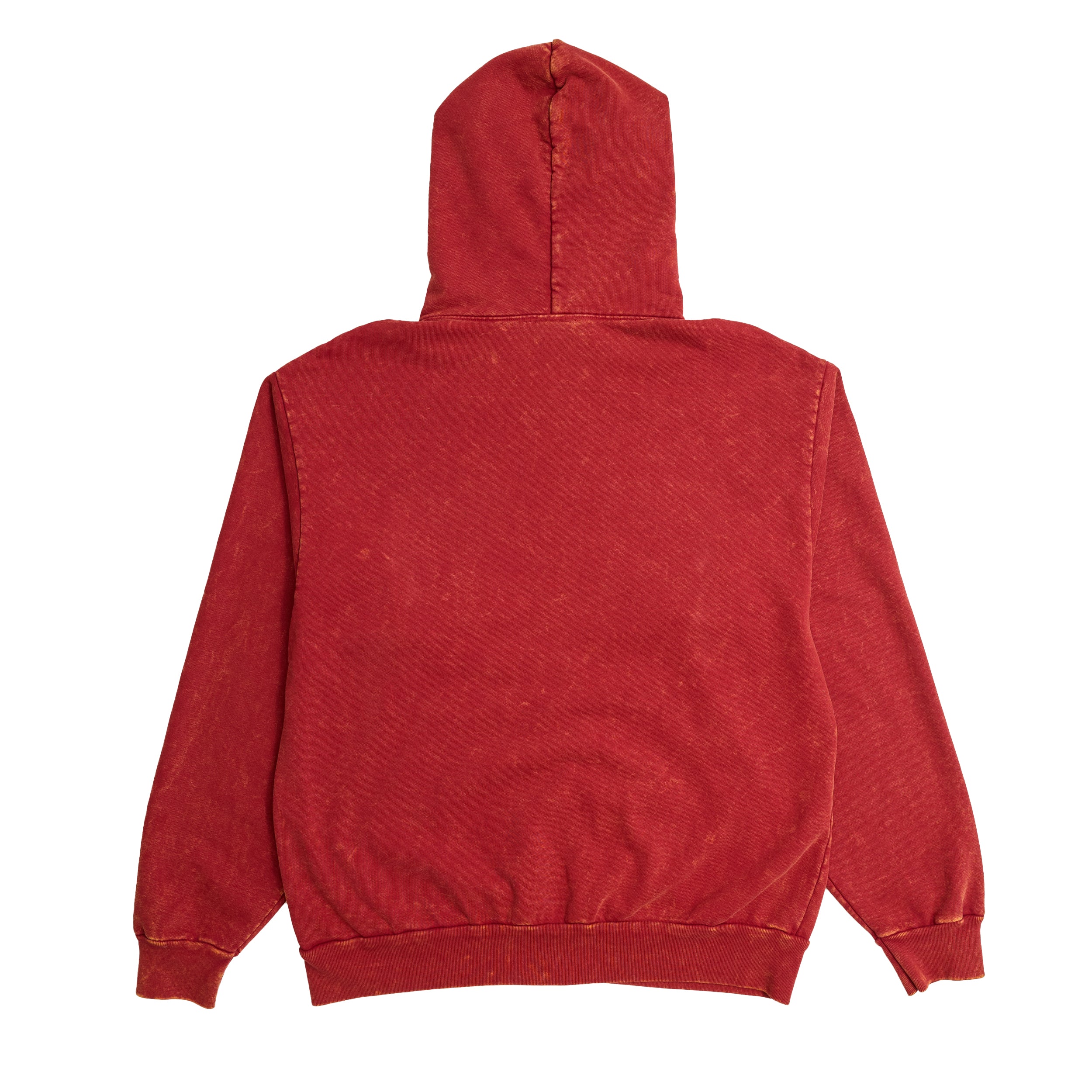 Mineral Wash Hoodie - Red