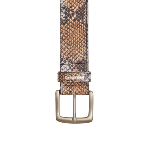 Snake Belt - White