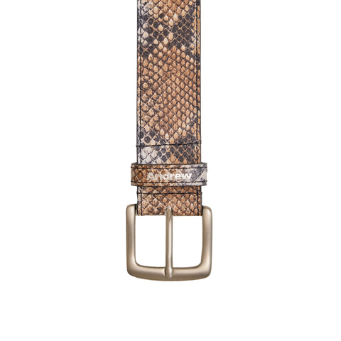 Snake Belt - White