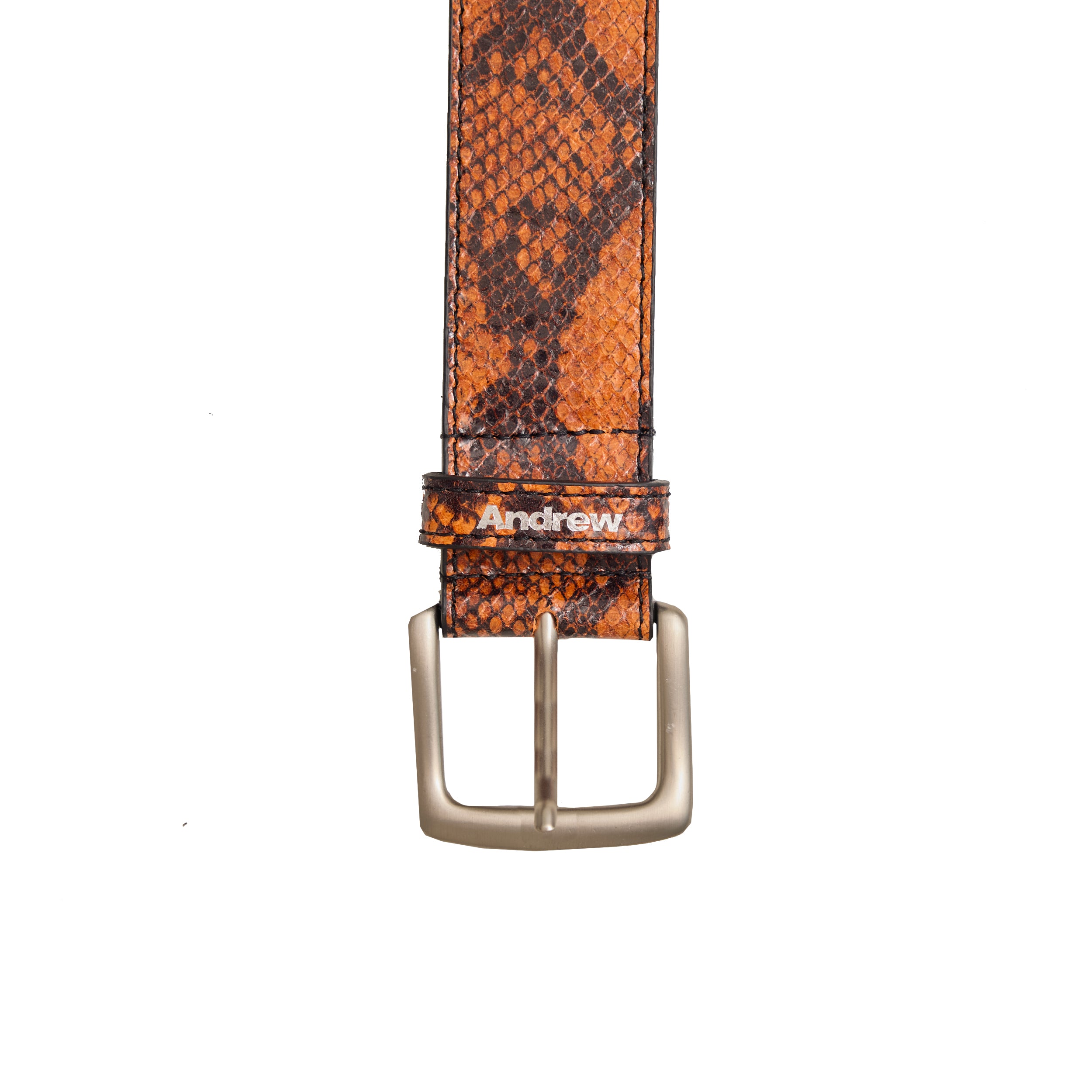 Snake Belt - Orange