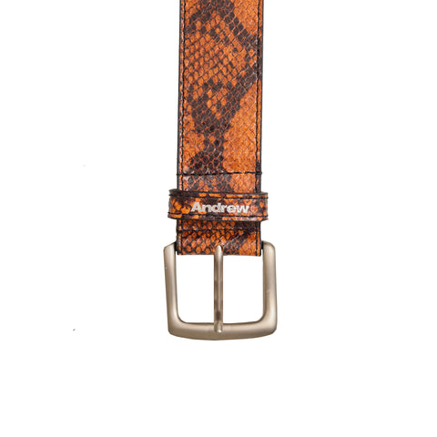 Snake Belt - Orange