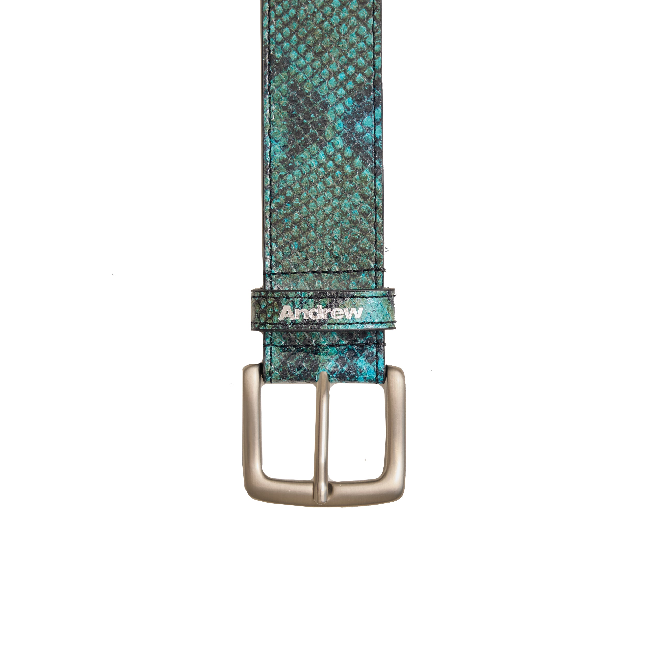 Snake Belt - Blue