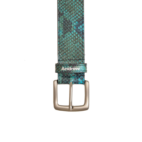 Snake Belt - Blue