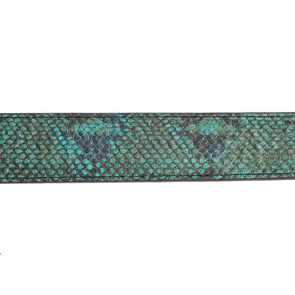 Snake Belt - Blue