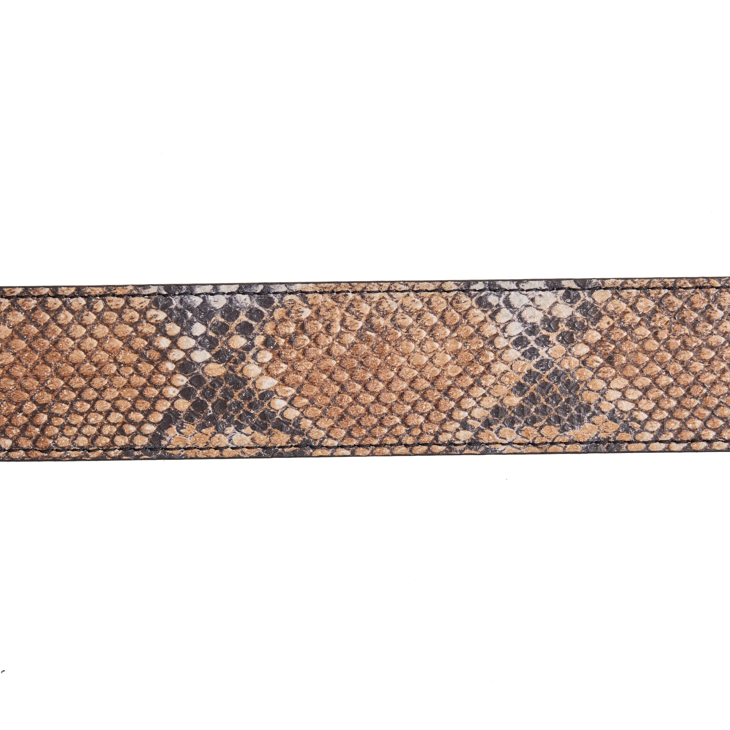 Snake Belt - White