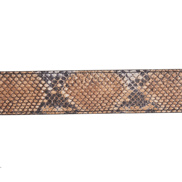 Snake Belt - White