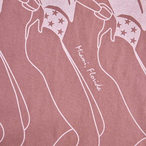 Dancers Tee - Mauve