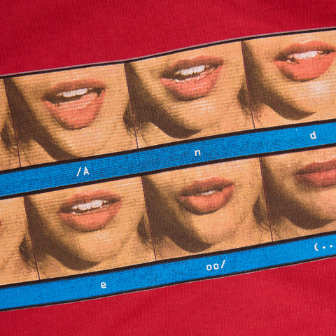 Phonics Tee - Dark Red