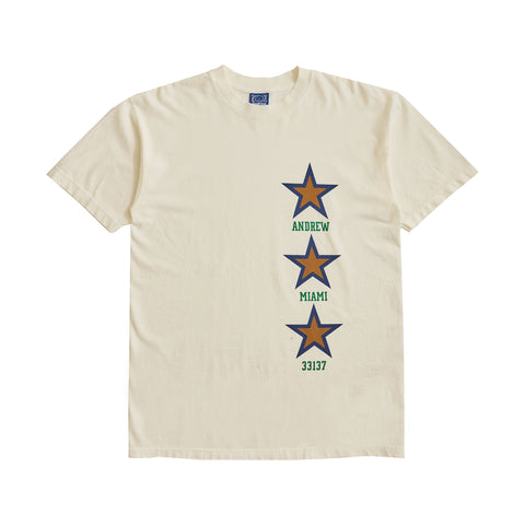 3 Star Tee - Off White