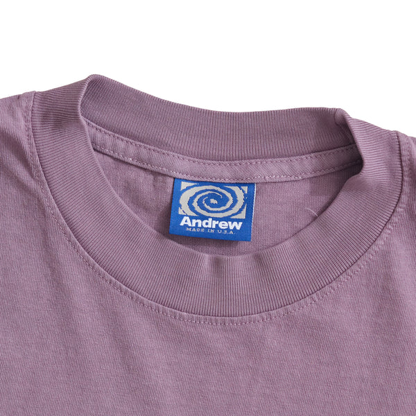 Pixel Logo Tee - Purple