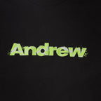 Andrew Logo Tee 3M - Black