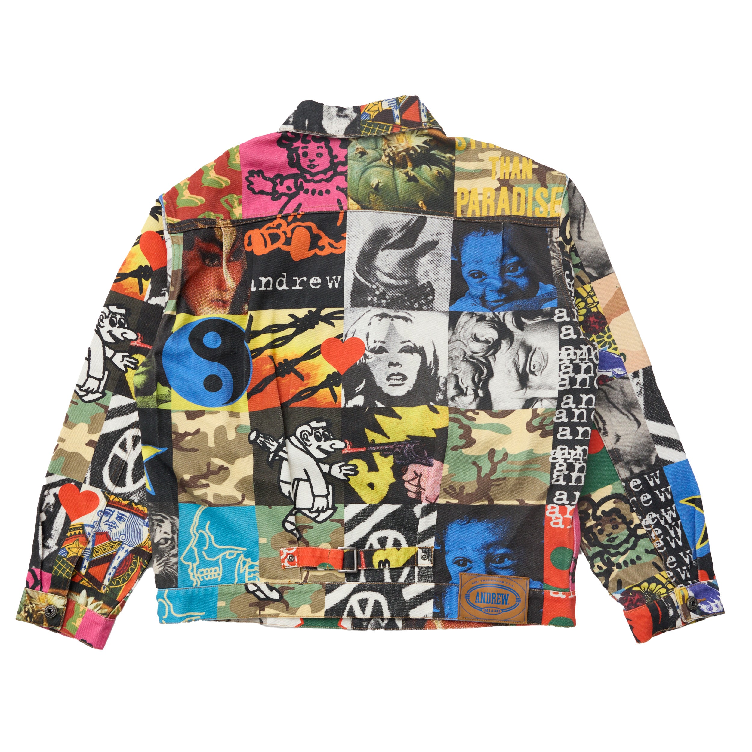 Andrew Denim Jacket - Collage