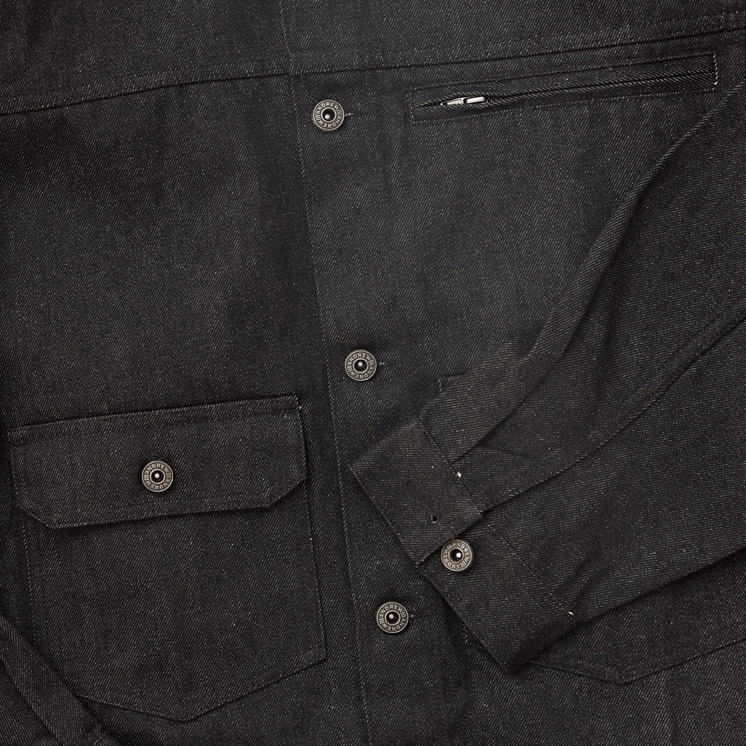 Andrew Denim Jacket - Black