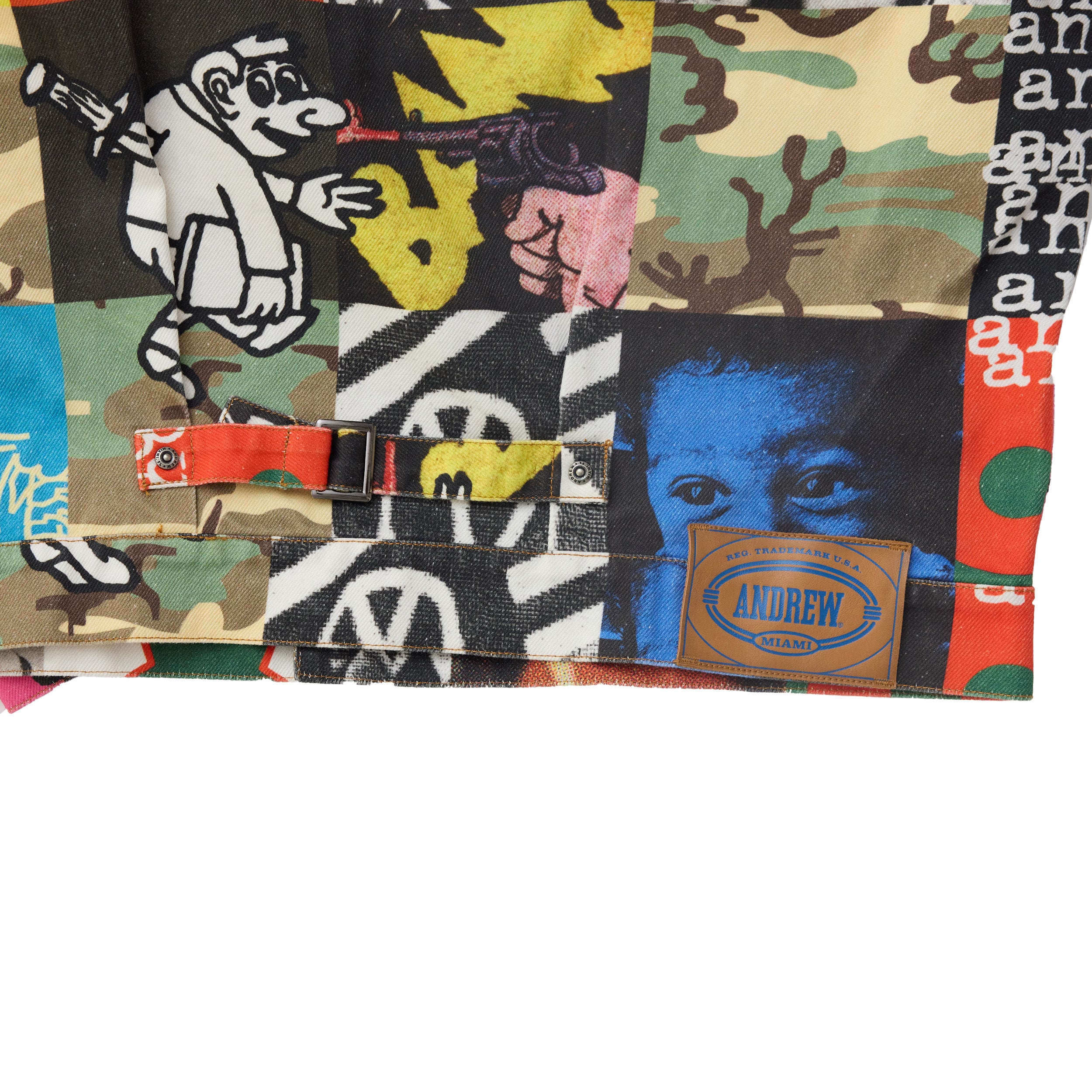 Andrew Denim Jacket - Collage