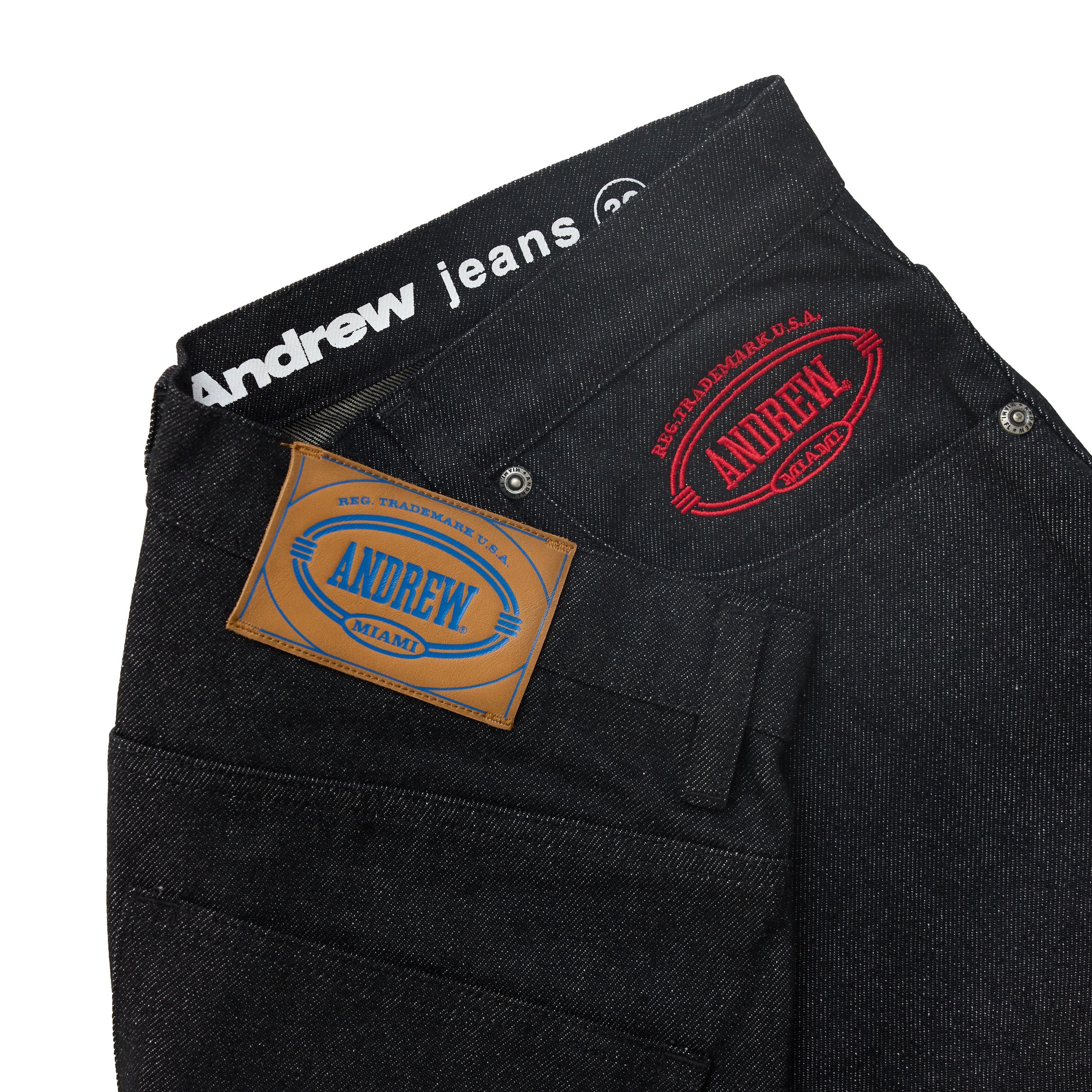 Andrew Denim Jeans - Black
