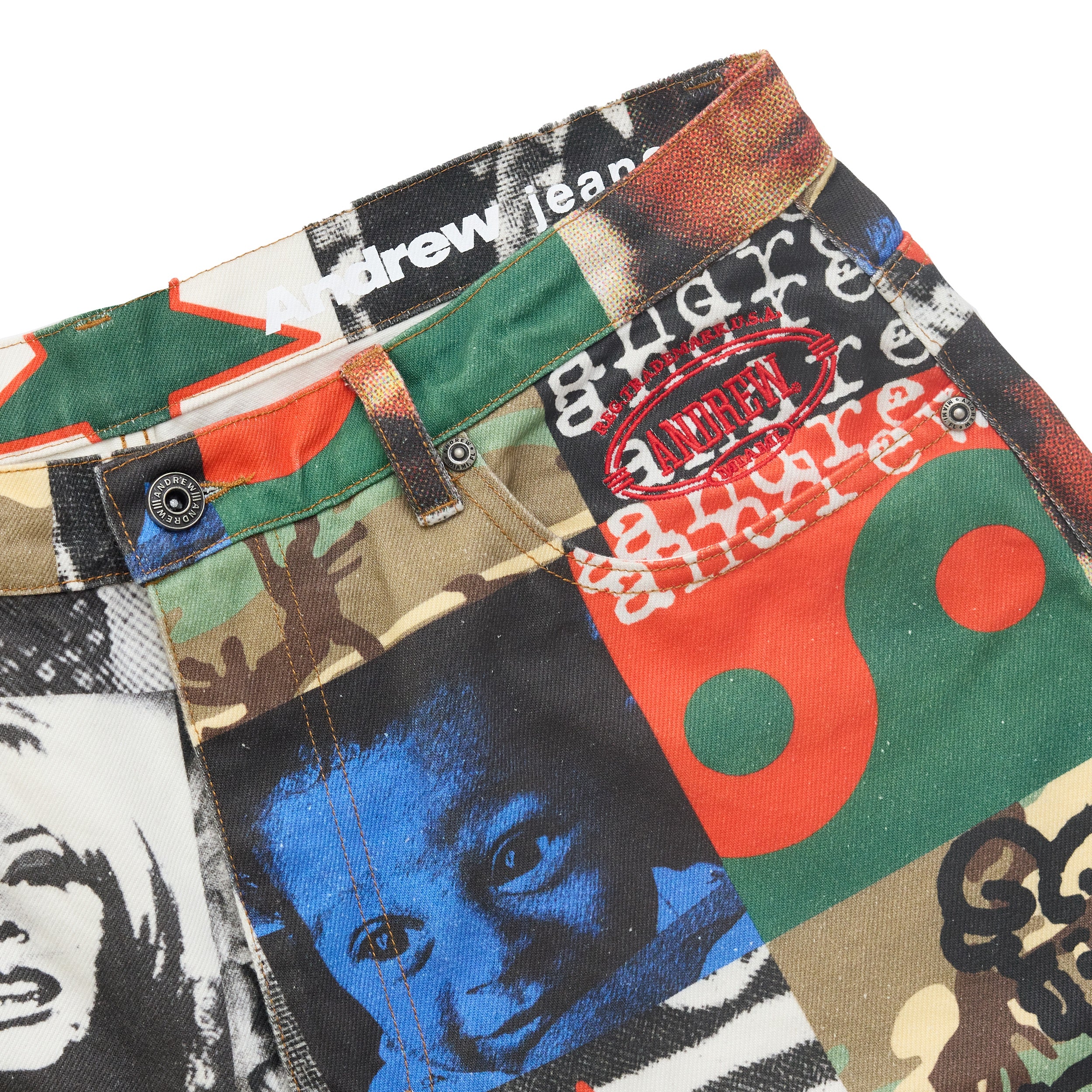 Andrew Denim Jeans - Collage