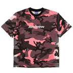Pink Camo Logo Tee