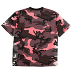 Pink Camo Logo Tee