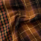 Patchwork Flannel - Brown