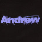 Scratchy Logo Tee - Black