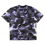 Purple Camo Logo Tee
