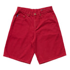 Twill Shorts - Red