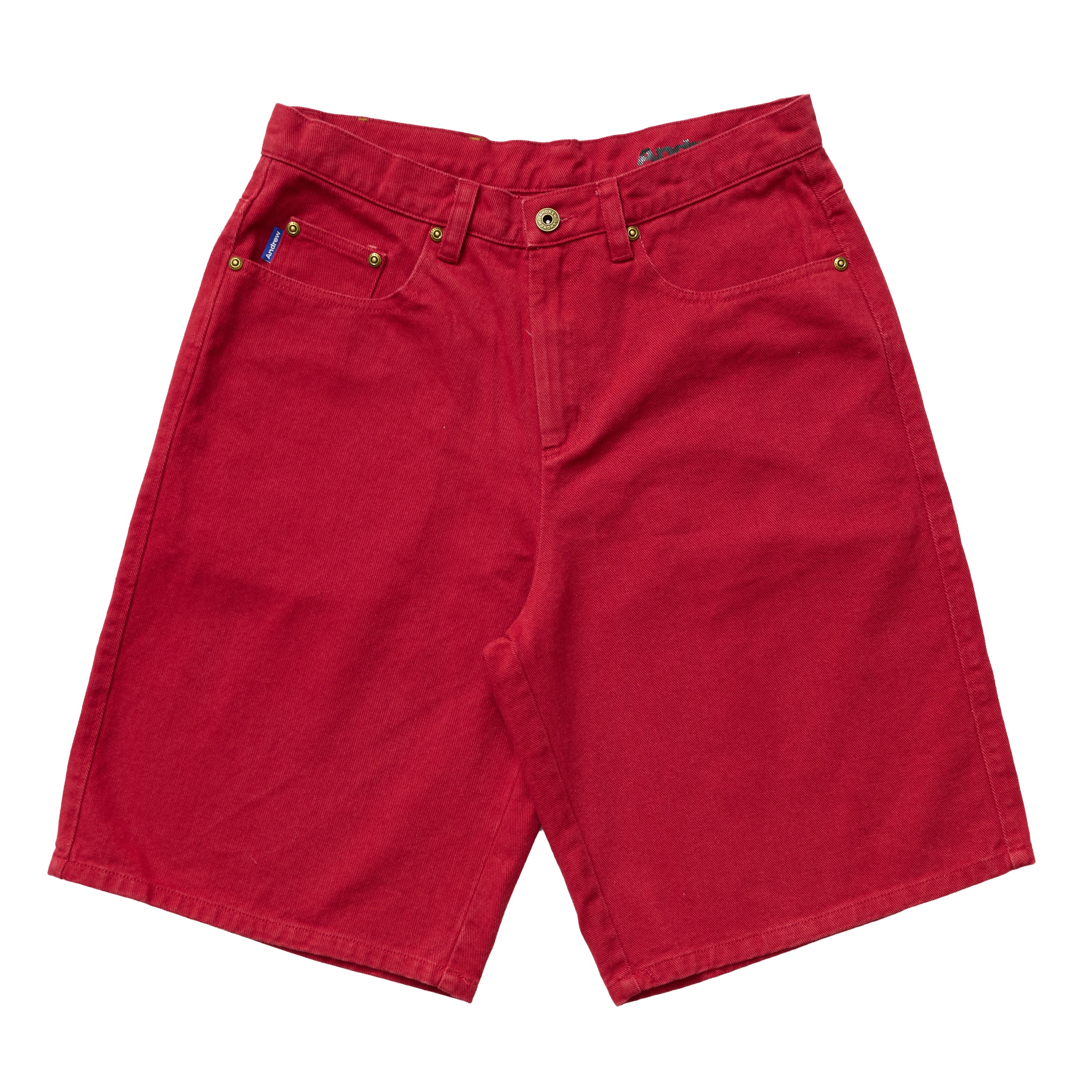 Twill Shorts - Red