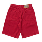 Twill Shorts - Red