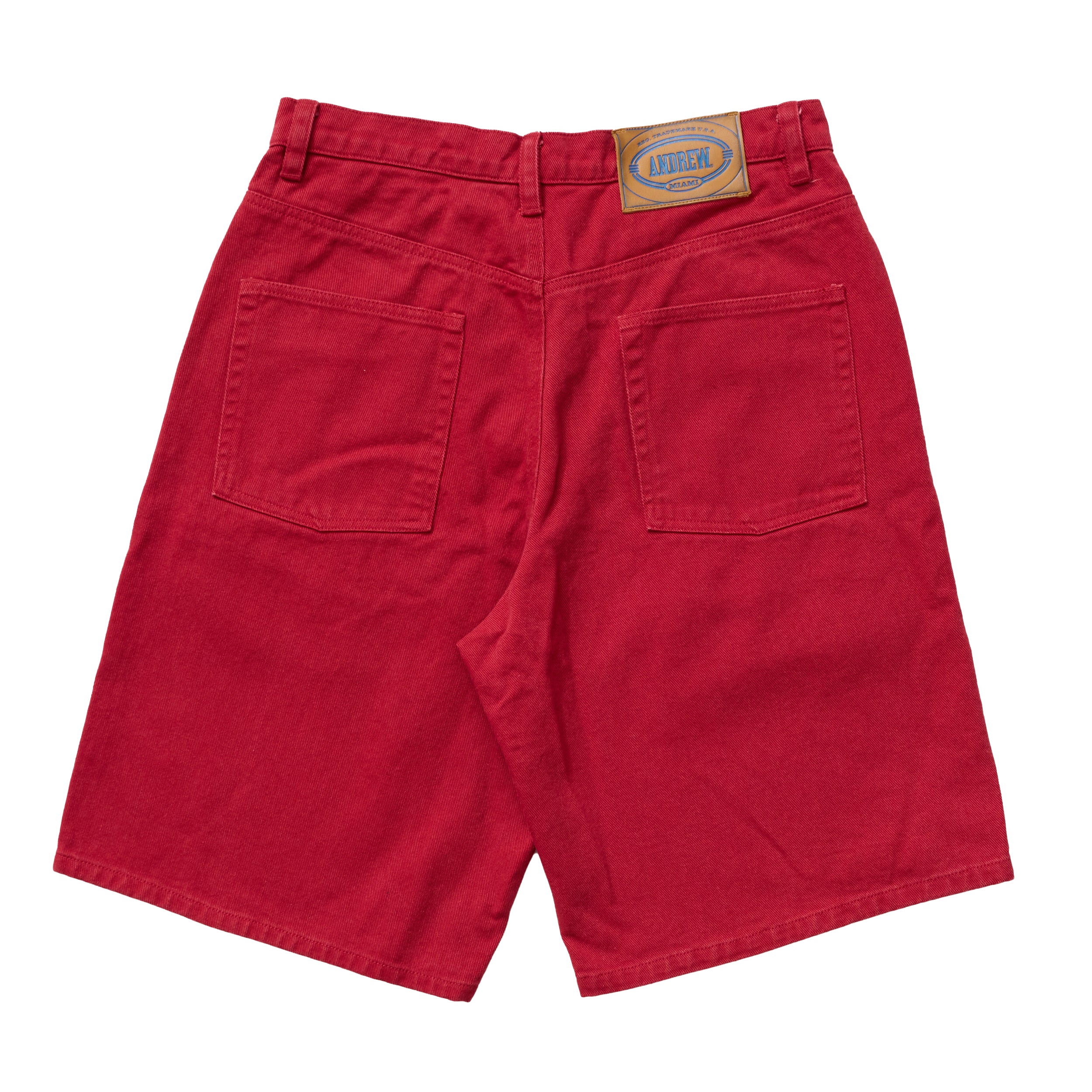 Twill Shorts - Red