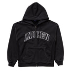 Arch Zip Hoodie - Black