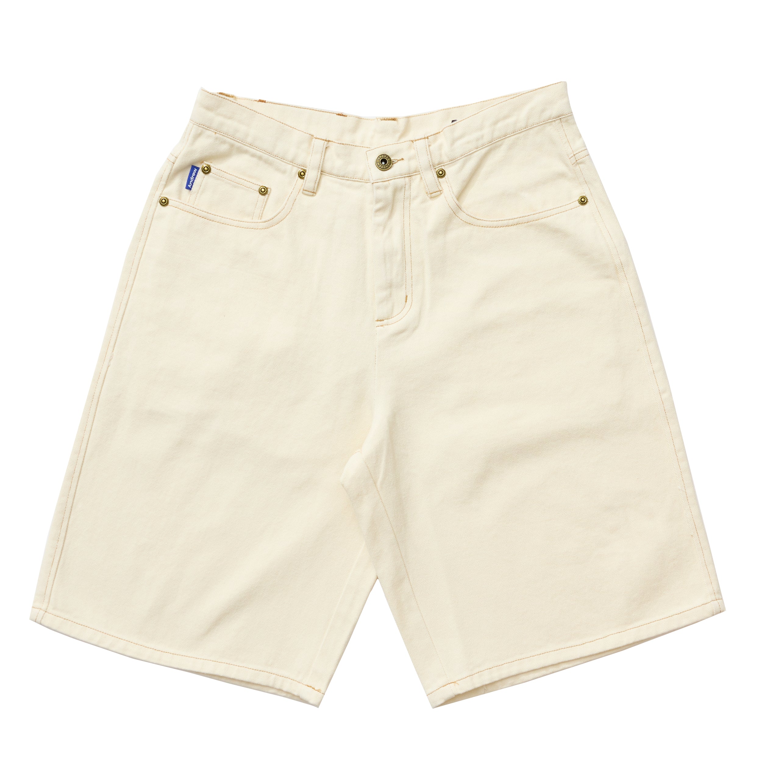 Twill Shorts - Cream