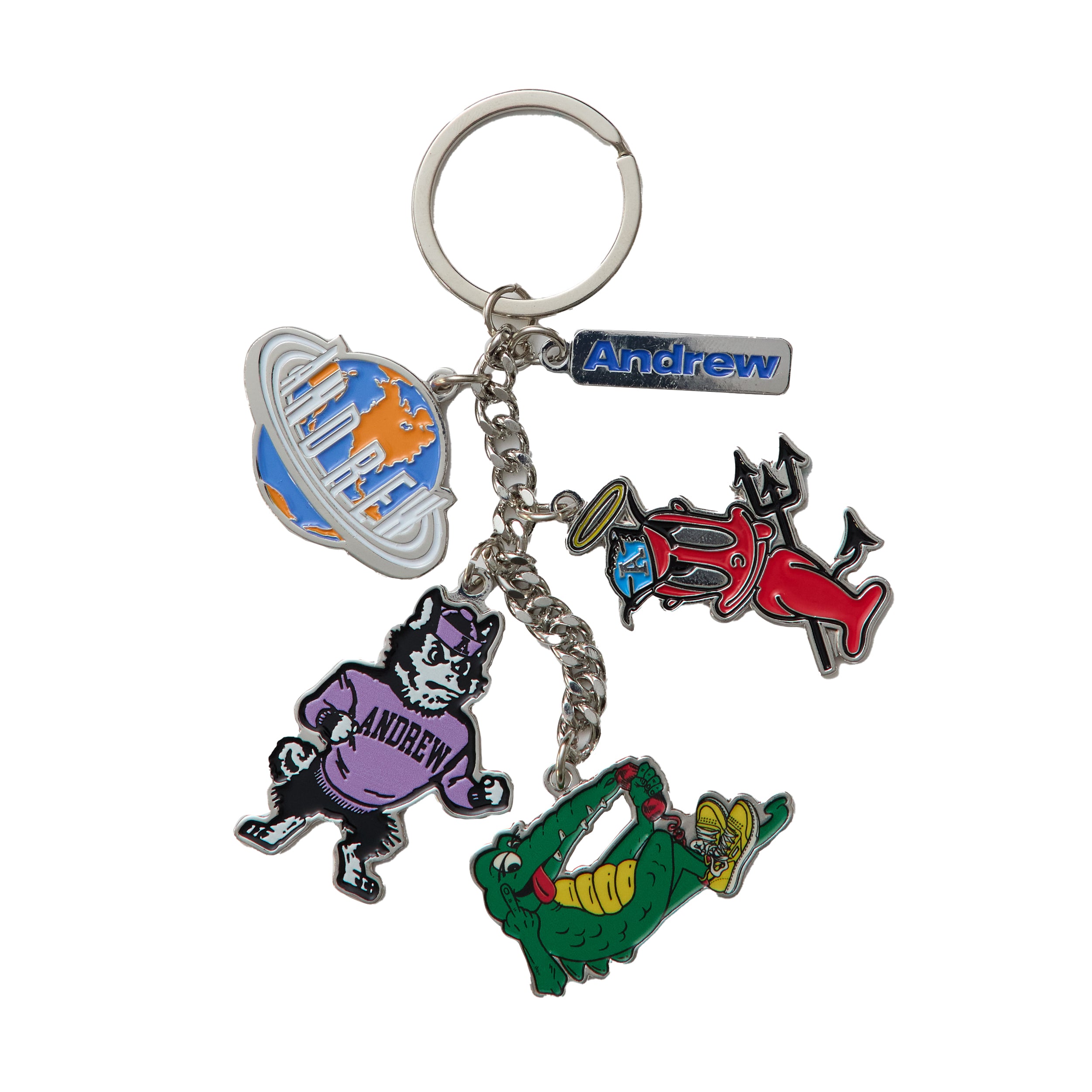 Multi Charm Keychain