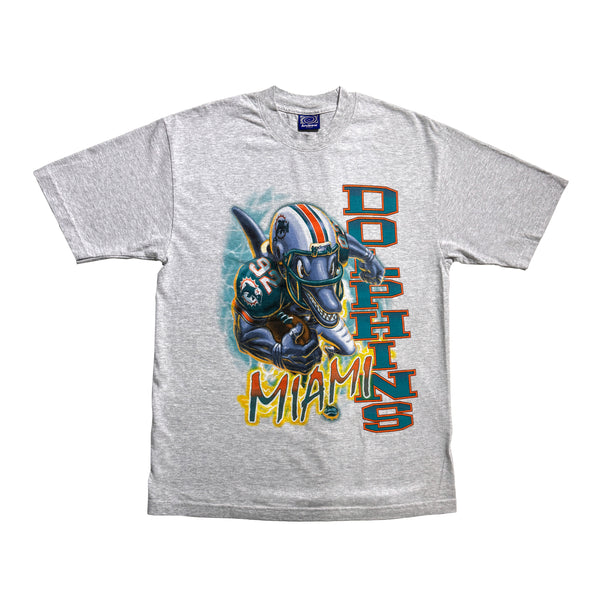 Andrew x Miami Dolphins "TD" Tee - Ash