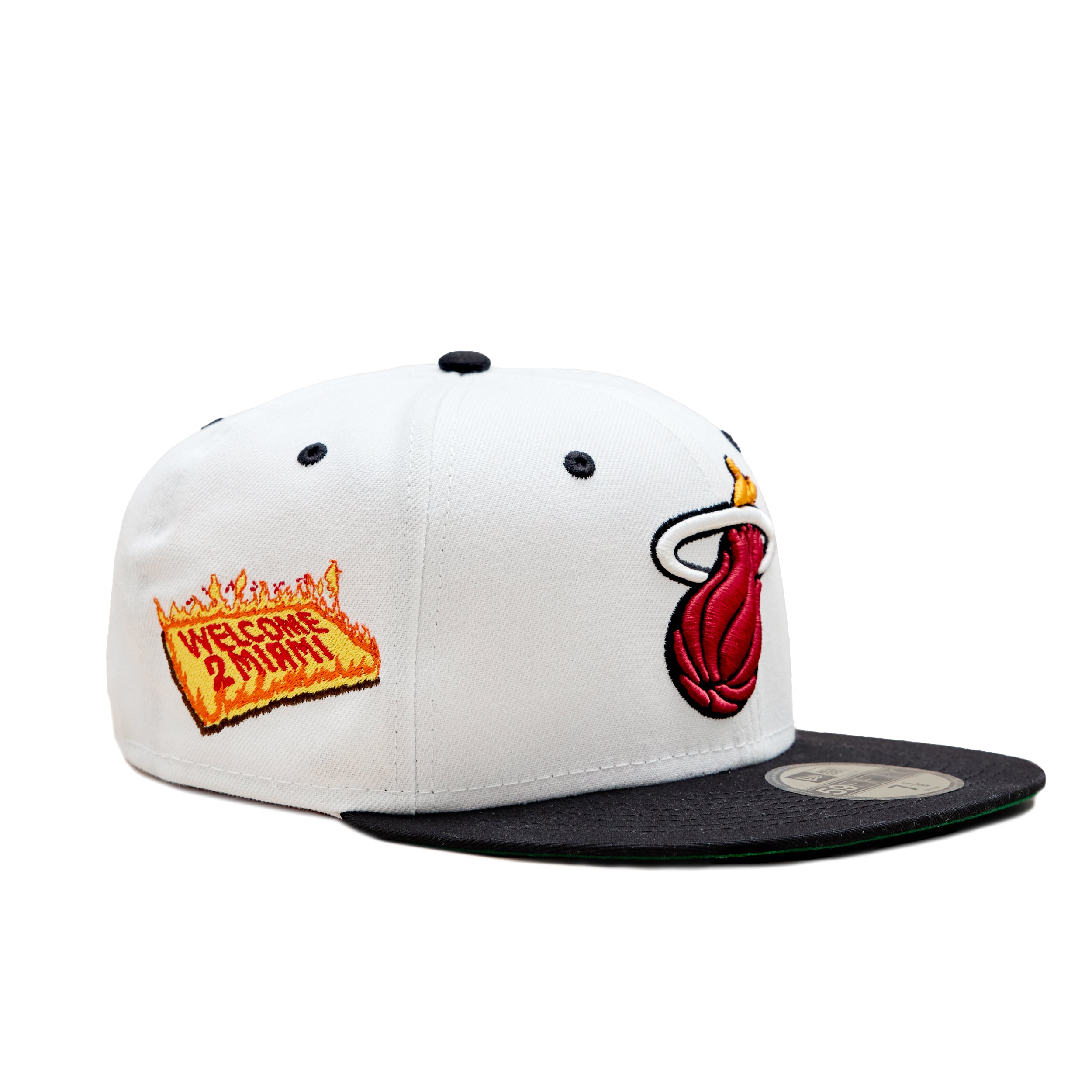 Miami Heat x Andrew "Welcome 2  Miami" New Era 59FIFTY Cap - White Hot