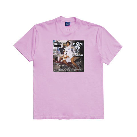 Trina Baddest Bitch Tee - Pink