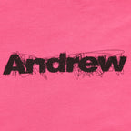 Scratchy Logo Tee - Magenta