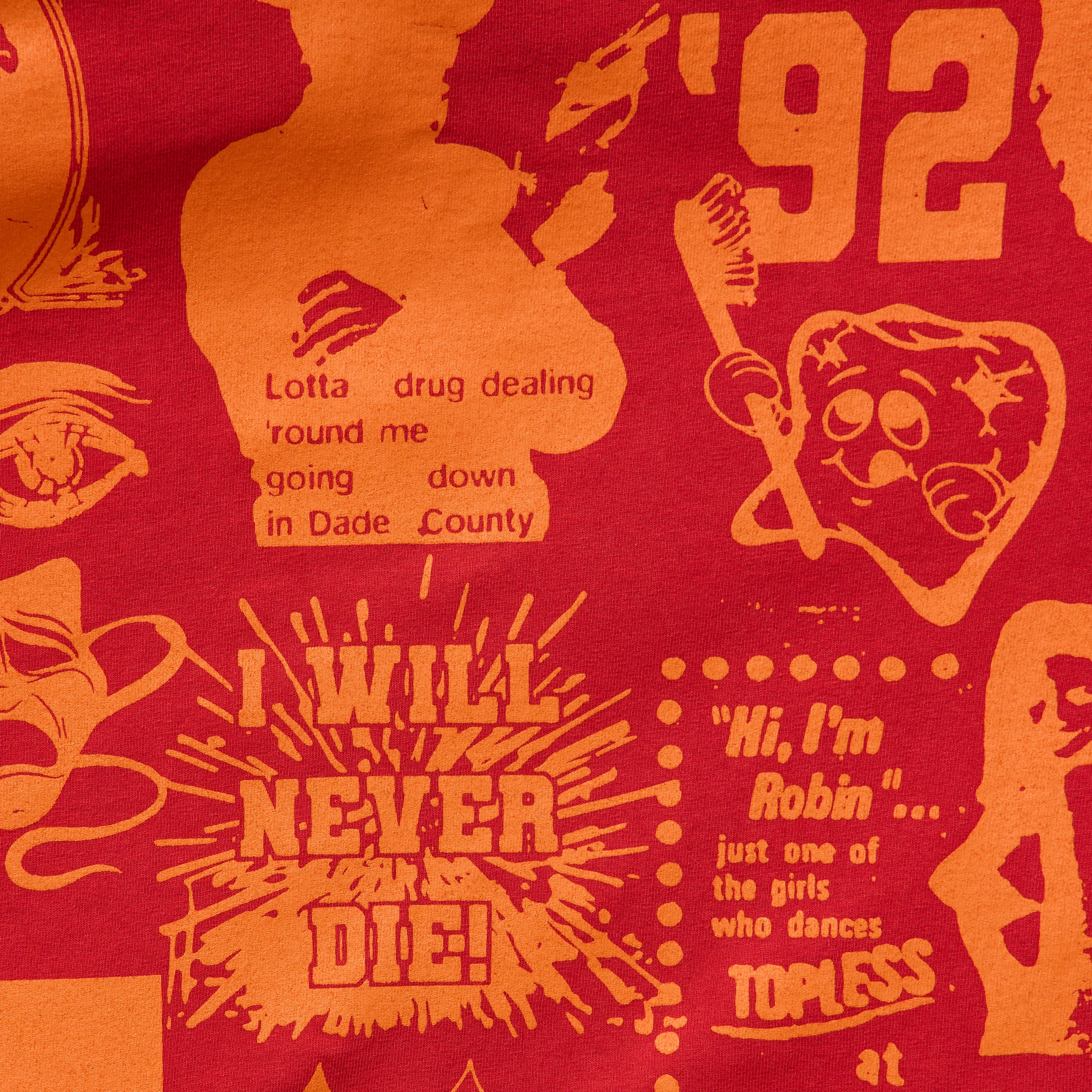 Never Die Tee - Red