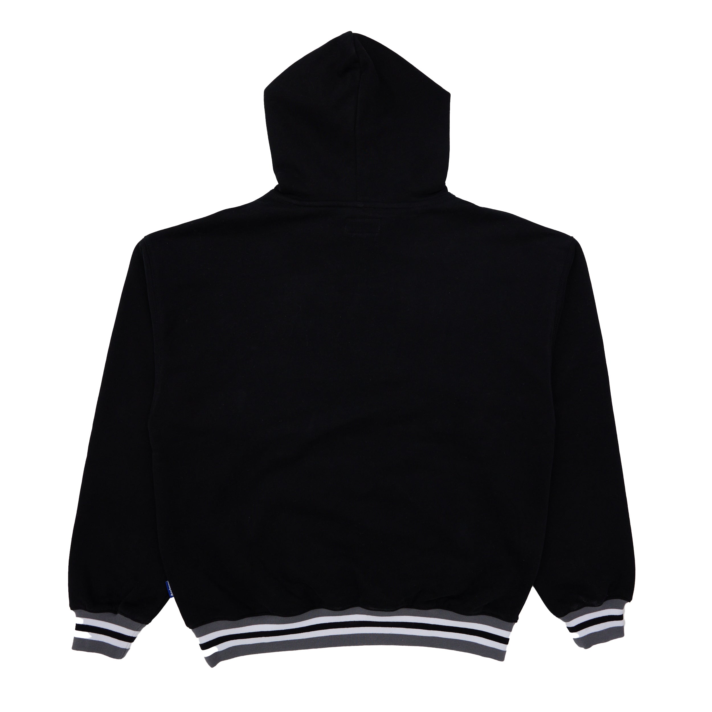 Chevron Hoodie - Black