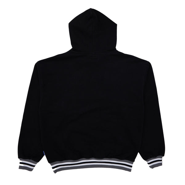 Chevron Hoodie - Black