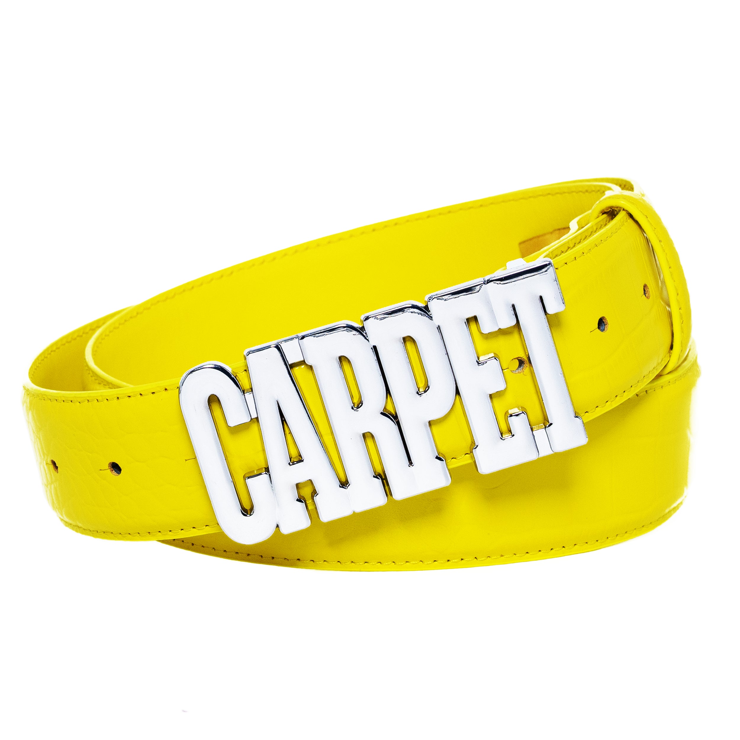 Carpet Company - CROCSKIN LEATHER BELT